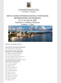 patología respiratoria integrada, capacitación, uach